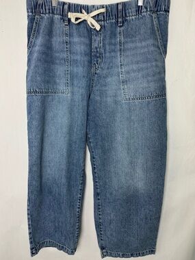 Gap SuperSoft Denim Wide Jeans sz XL